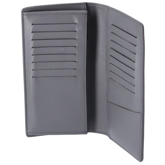 Louis Vuitton Gray Monogram Shadow Portefeuille Brazza M81335 Long Wallet - Picture 4 of 7